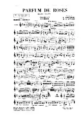 download the accordion score Parfum de roses (Boléro Chanté) in PDF format