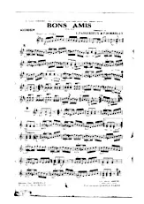 download the accordion score Bons Amis (Polka) in PDF format