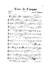 download the accordion score Vive le cirque (Marche) in PDF format