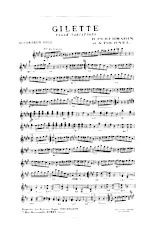scarica la spartito per fisarmonica Gilette (Valse Variations) in formato PDF