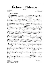 download the accordion score Echos d'Alsace (Valse) in PDF format
