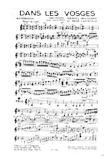 scarica la spartito per fisarmonica Dans les Vosges (Valse Musette) in formato PDF
