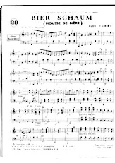 download the accordion score Bier Schaum (Mousse de bière) (Valse Bavaroise) in PDF format