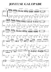 descargar la partitura para acordeón Joyeuse Galopade (Fox) en formato PDF
