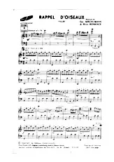 download the accordion score Rappel d'oiseaux (Valse) in PDF format