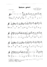 download the accordion score Slalom Géant (1er Accordéon) in PDF format