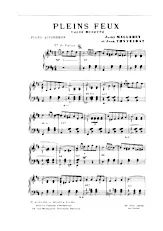 télécharger la partition d'accordéon Pleins Feux (Valse Musette) au format PDF