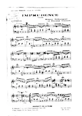 download the accordion score Imprudence (Valse) in PDF format