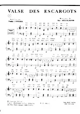 download the accordion score Valse des escargots in PDF format