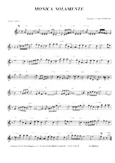 download the accordion score Monica Solamente (Bossa Nova)  in PDF format