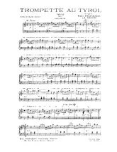 télécharger la partition d'accordéon Trompette au Tyrol (Valse Chantée) au format PDF