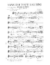 descargar la partitura para acordeón Sans toi tout est fini (Boléro Mambo) en formato PDF