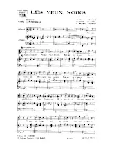 download the accordion score Les yeux noirs in PDF format