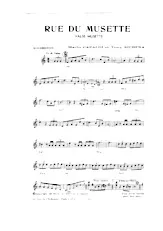 descargar la partitura para acordeón Rue du musette (Valse Musette) en formato PDF