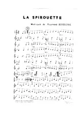 télécharger la partition d'accordéon La Spirouette au format PDF