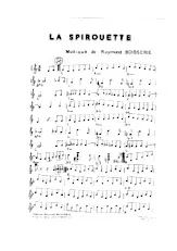 descargar la partitura para acordeón La Spirouette en formato PDF