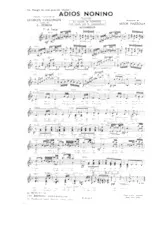 télécharger la partition d'accordéon Adios Nonino (Orchestration Complète) (Tango) au format PDF