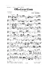 télécharger la partition d'accordéon Obstruction (Tango Typique) au format PDF