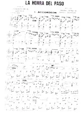 descargar la partitura para acordeón La horra del paso (1er Accordéon) (Paso Doble)  en formato PDF