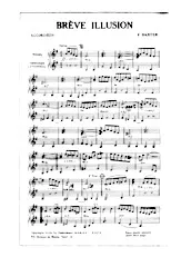 scarica la spartito per fisarmonica Brève Illusion (Valse) in formato PDF