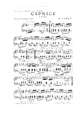 télécharger la partition d'accordéon Caprice (Orchestration Complète) au format PDF