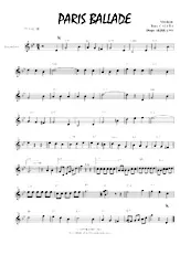 descargar la partitura para acordeón Paris ballade (Valse) en formato PDF