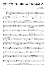 download the accordion score Quand tu me reviendras (Boléro) in PDF format