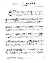 descargar la partitura para acordeón Luci e ombre (Valse) en formato PDF