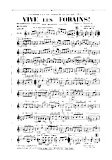 télécharger la partition d'accordéon Vive les forains (Orchestration Complète) (Step Moderne Chanté) au format PDF