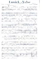 scarica la spartito per fisarmonica Lunick Valse in formato PDF