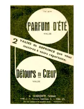 télécharger la partition d'accordéon Parfum d'été (Valse) au format PDF