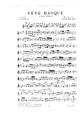 télécharger la partition d'accordéon Fête Basque (Orchestration Complète) (Paso Doble) au format PDF