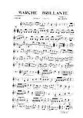 télécharger la partition d'accordéon Marche Brillante (Orchestration Complète) au format PDF