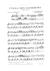 télécharger la partition d'accordéon Polka des vignerons (Orchestration Complète) au format PDF