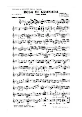 télécharger la partition d'accordéon Rosa di Granada (Orchestration Complète) (Paso Doble) au format PDF
