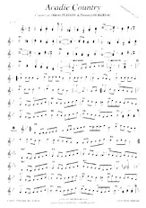 descargar la partitura para acordeón Acadie Country en formato PDF