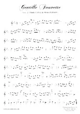 scarica la spartito per fisarmonica Gentille Fauvette (Valse) in formato PDF