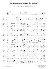 descargar la partitura para acordeón Je passerai pour te revoir (Tango) en formato PDF