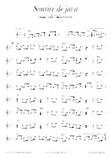 download the accordion score Sourire de java in PDF format