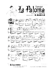 télécharger la partition d'accordéon La Paloma (Tango) au format PDF