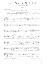 télécharger la partition d'accordéon Es Una Tontilla (Elle est un peu bête) (Mambo) au format PDF