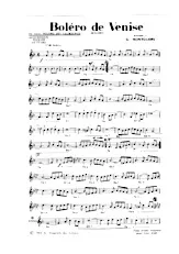 télécharger la partition d'accordéon Boléro de Venise (Orchestration Complète) au format PDF