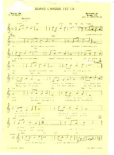 scarica la spartito per fisarmonica Quand l'amour est là (Madison) in formato PDF