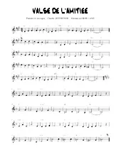 download the accordion score Valse de l'Amitié in PDF format