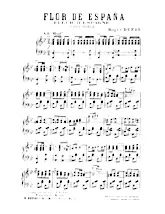 download the accordion score Flor de España (Fleur d'Espagne) (Paso Doble) in PDF format