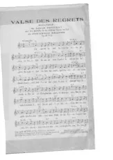 descargar la partitura para acordeón Valse des regrets (Sur les motifs de la célèbre valse de Johannes Brahms) en formato PDF
