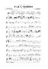 télécharger la partition d'accordéon V'la l' taureau (Paso Doble) au format PDF