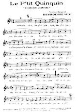 download the accordion score Le p'tit Quinquin (L' canchon dormoire) in PDF format