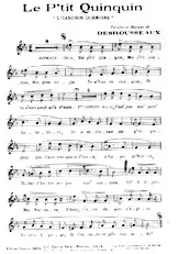 descargar la partitura para acordeón Le p'tit Quinquin (L' canchon dormoire) en formato PDF