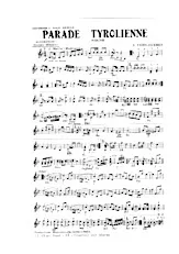 télécharger la partition d'accordéon Parade Tyrolienne (Orchestration Complète) (Marche) au format PDF